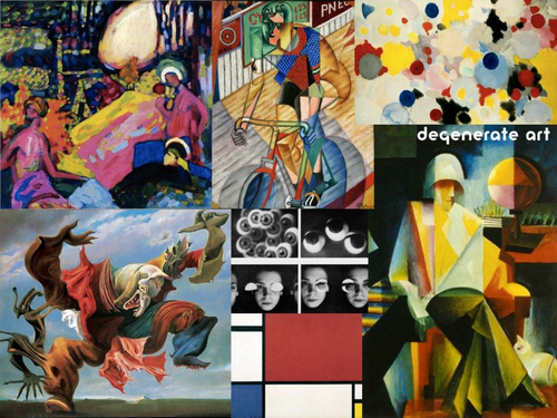 Degenerate Art ~ Censorship ~ Obscene Art ~ First Amendment ~ 97 Slides ...