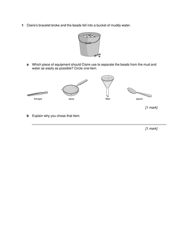 Filtration - Cast Away Lesson