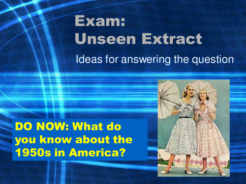 AQA A Level English Exam Practice 'Unseen Extract 4' - Revolutionary ...