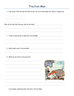 traction man year 2 units writing a story and