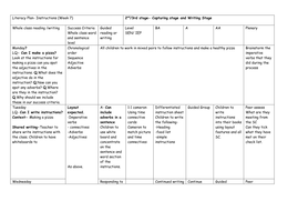 Traction Man (Year 2) - Units: writing a story and instructions (8 ...