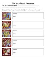 ks3 history symptoms of the black death teaching resources