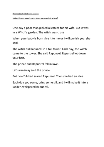 Fairy Tales - Jack and the Beanstalk (3 weeks narrative, 2 weeks ...