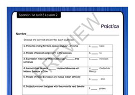 Los Países Hispanohablantes - Spanish-Speaking Countries - Worksheet