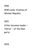dates of ww1 and ww2 timeline