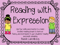 Reading With Expression and Fluency - Grades 3-4 | Teaching Resources