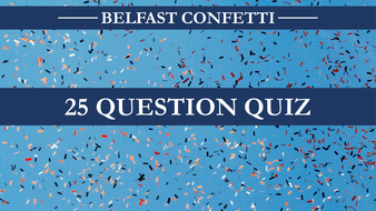 Belfast Confetti | Teaching Resources