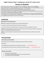 Aqa literature paper 1 mark scheme picture