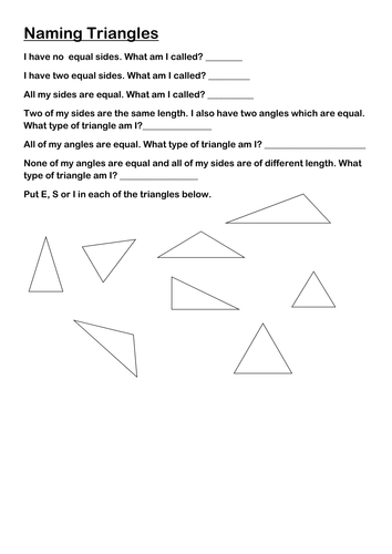 Polygon Properties Year 4 Maths | Teaching Resources