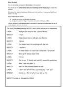 Blood brothers plot activity picture