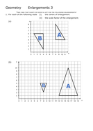 Transformations: Enlargements with a negative scale factor | Teaching ...