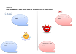 good and evil theme