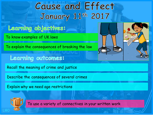 Young People and the Law: Cause and Effect | Teaching Resources