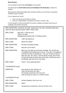 EDUQAS English Lit. 'Blood Brothers' Extract Whole Text Task - Mrs ...