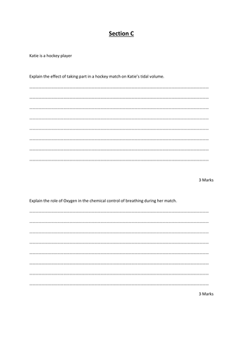 BTEC Sport Level 3 (2016) New Specification Unit 1 Learning Aims C, D ...