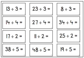 Division with Remainders | Teaching Resources