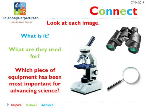 New GCSE Biology Specification - Unit 1 Cells - Microscopy