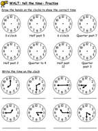 year 2 working at and greater depth telling the time