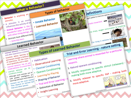Animal Behavior - Unit with Worksheets | Teaching Resources