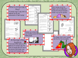 Saint George’s Day - PowerPoint and Worksheets | Teaching Resources