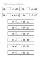 More complex missing number problems, inverse relationship - Year 2 ...