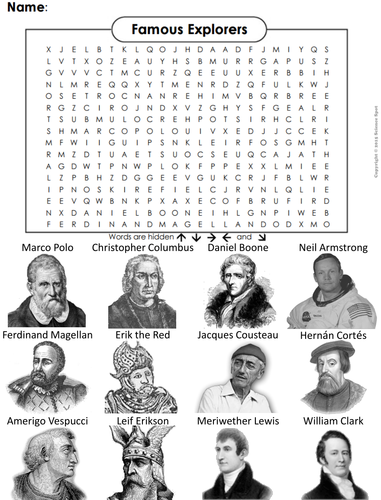 famous-world-explorers-word-search-teaching-resources