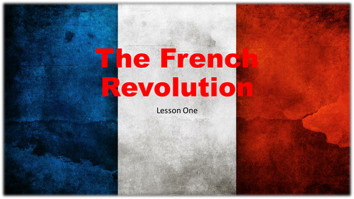 Introduction to the French Revolution