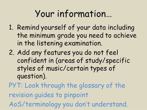 AQA GCSE Classical Listening Questions