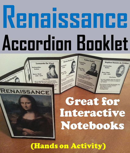 Renaissance Accordion Booklet