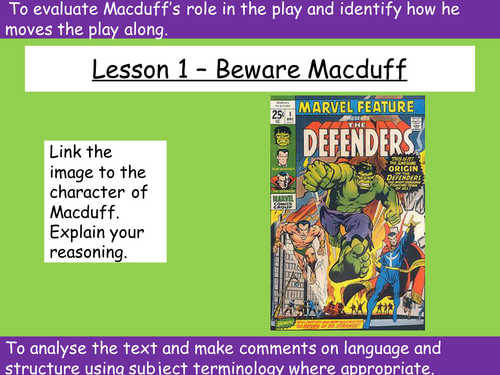 Macduff lessons x3