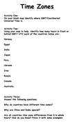 Time Zones (KS2 Lesson) | Teaching Resources