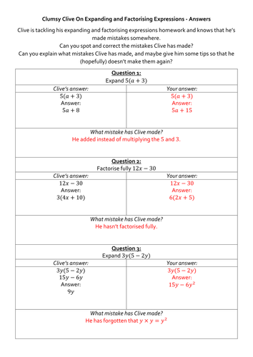 Clumsy-Clive-On-Expanding-and-Factorising-Expressions---Answers.docx