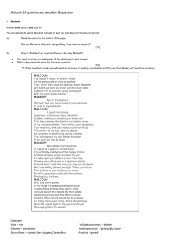 Macbeth act 1 packet answers image