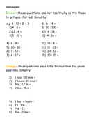 Ratio - Simplifying and Dividing | Teaching Resources