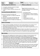 Year 6 Properties of Shapes Lesson Plan and Worksheets | Teaching Resources