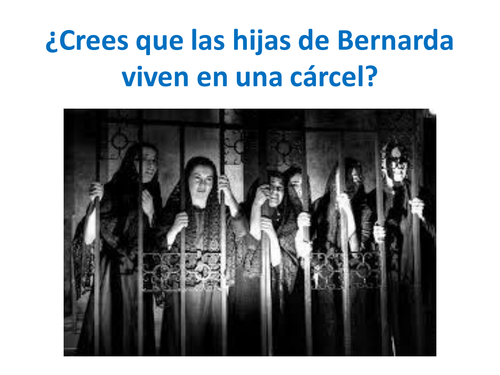 La Casa de Bernarda Alba como cárcel.