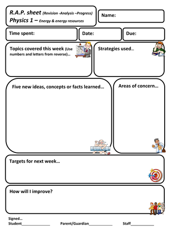 GCSE Physics Revision scaffold