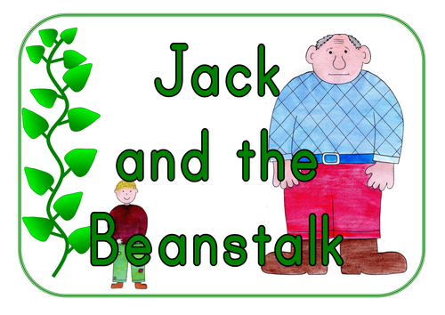 Jack and the Beanstalk story sack resources