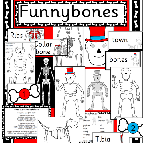 Funnybones Story Sack Resources Teaching Resources