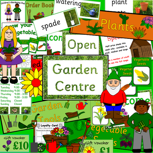 Garden Centre role play- growing