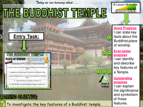 Buddhist place of worship-The Temple | Teaching Resources