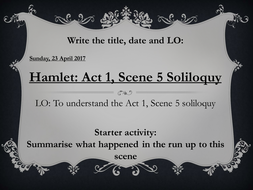 hamlet soliloquy act 1 scene 5 annotated