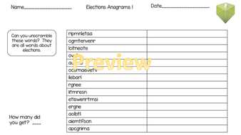 General Election Puzzle Pack - 