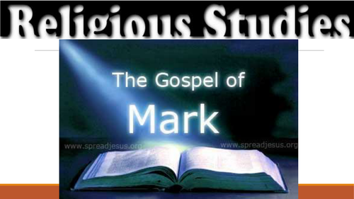 Mark's Gospel Background