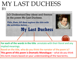 duchess last summary browning robert analysis poem