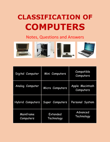 classification of computer assignment pdf