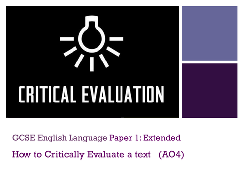 GCSE English AQA 9-1 Paper 1 Question 4 revision | Teaching Resources