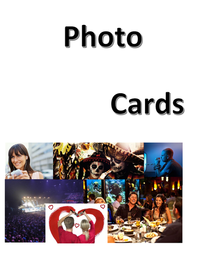 New Spanish GCSE: Identity and culture photo cards (speaking test). UPDATED