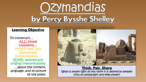 Ozymandias - Percy Bysshe Shelley