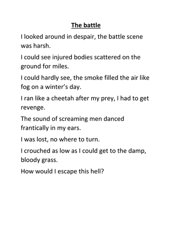 Short poems for year 6 picture